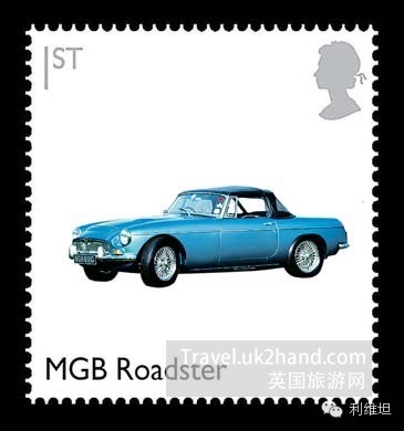 MGB Roadster 邮票