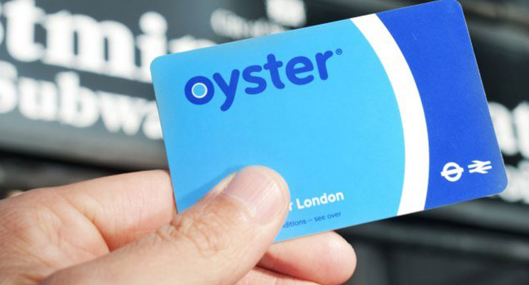 伦敦地铁卡 Oyster card
