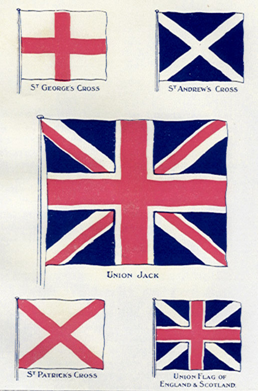 英国国旗的组合和演变