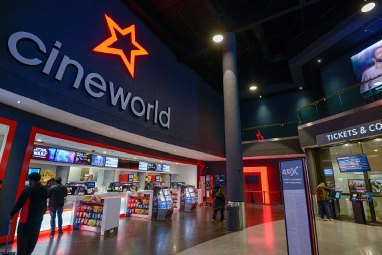 伦敦的 Cineworld 影院