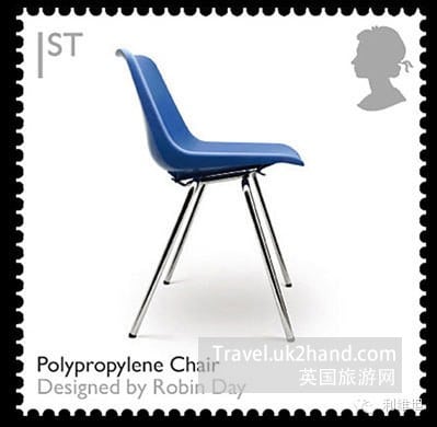 英国折叠椅邮票